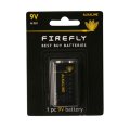 Batteri alkaline 9 V 6LR61 1 stk. - Firefly